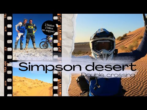 Simpson Desert double crossing 'unsupported' !