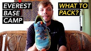 Everest Base Camp Trek Packing List - Go light weight