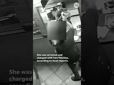 Wingstop worker allegedly throws hot grease, ranch at customers #Shorts