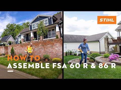 Stihl FSA 60 R w/o Battery & Charger in Angleton, Texas - Video 2