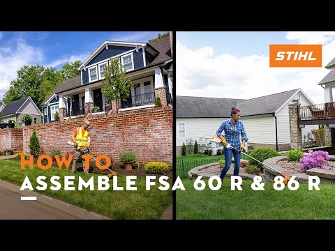 Stihl FSA 60 R w/ AK 20 Battery & AL 101 Charger in Old Saybrook, Connecticut - Video 2