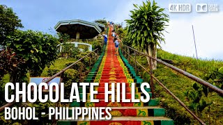 View The Spectacular Chocolate Hills Of Bohol - 🇵🇭 Philippines [4K HDR] Walking Tour