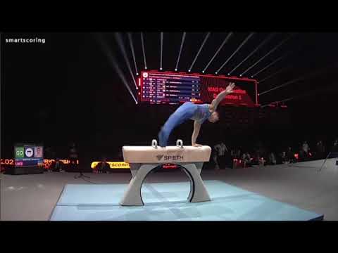 Volodymyr KOSTIUK (UKR), Pommel horse, Qualification, 2021 Artistic European Championships