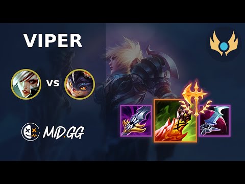 MID.GG: [ Viper ] Riven TOP vs Rumble | NA CHALLENGER | LOL Season 2025