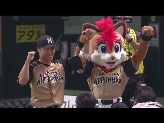 ファイターズ・田中賢選手ヒーローインタビュー 2018/8/11 H-F