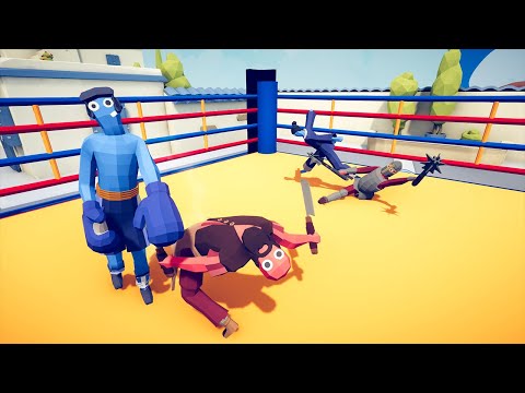 TAEKWONDO AND BOXER vs TWO IN EACH UNIT 🥋 | Totally Accurate Battle Simulator TABS