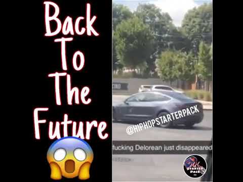 Car disappears into thin air 😰😰😰#backtothefuture - PACHELEE Brand of Gods