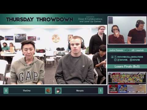 [Level Up Games Sm4sh — 10/20/16] Losers Finals: TheOne (Ganondorf) v. Skorpio (Robin)