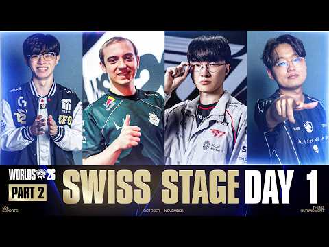 WORLDS 2026 SWISS CONTINUES WITH MORE BANGERS - DAY 1 PART 2