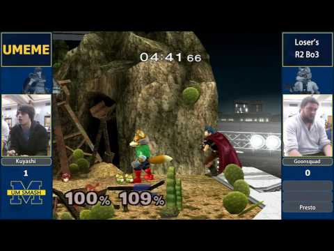 UMeMe 51 - Kuyashi (Marth) vs Goonsquad (Fox) - LR3