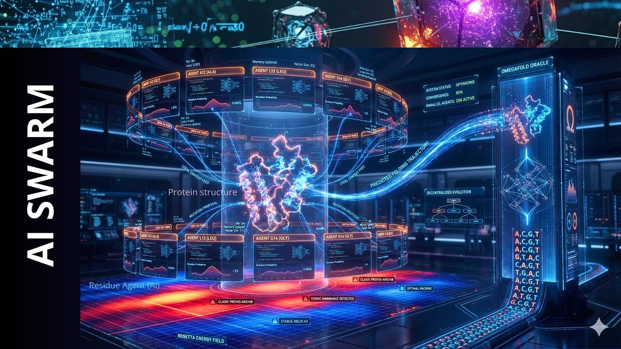 AI Swarm Intelligence for Protein Folding (MIT)