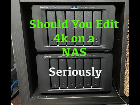 Using nas for video editing - Synology ds1621+ review - should you edit video on a NAS performance