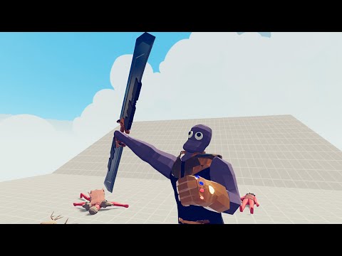 THANOS VS EVERY UNITS | TABS - Totally Accurate Battle Simulator