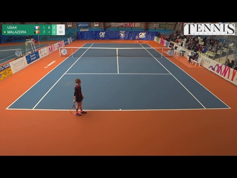 USAK Sophia (FRA) VS MALAZDRA Lea (BEL) - Court J. Sanchez