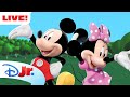 🔴 LIVE! 24 HOURS Mickey Mouse Full Episodes & Shorts | Clubhouse, Me & Mickey & MORE! |@disneyjr