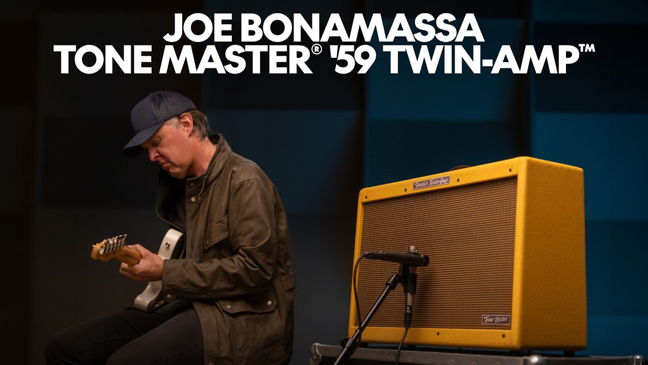 The Joe Bonamassa Tone Master &lsquo;59 Twin-Amp | Artist Signature Series | Fender - YouTube