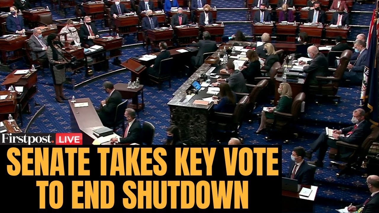 US Shutdown LIVE: US Senate Takes Key Vote to End Shutdown as Democrats Slam ‘No-Deal’ Bill | N18G