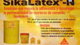 Ficha técnica - SikaLatex -N en Monterrey - Ctres