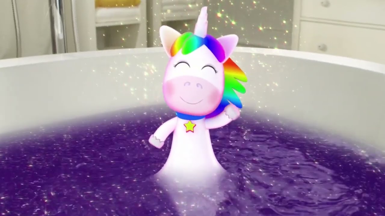 Glibbi Unikornisos fürdőbomba - Simba Toys videó