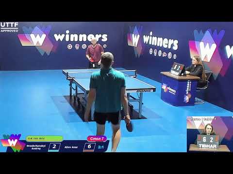 Droshchynskyi Andrey - Aliev Anar. WINners. CUP Table Tennis 7 25.12.2020 19:15