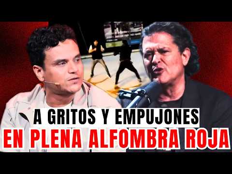 ¡ESCÁNDALO EN LA ALFOMBRA! CARLOS VIVES Y SILVESTRE TERMINAN A LOS GRITOS