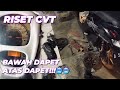 RISET CVT SCOOPY PAKE SETINGAN TERBARU ATAS BAWAH MANTEP