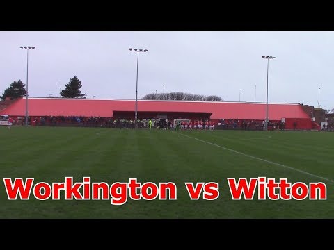 WORKINGTON REDS VS WITTON ALBION FA TROPHY!!!