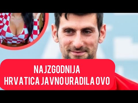 NAJZGODNIJA HRVATICA SE JAVNO OBRATILA NOLETU! Svojom porukom SRPSKOM TENISERU ŠOKIRALA mnoge