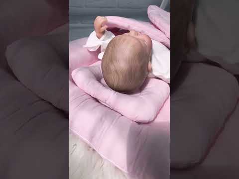 Кокон с крыльями-пледами, люлька и ортопедическая подушка хлопок бежевый - фото 1 - id-p3009572304