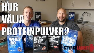 Styrkelabbet testar proteinpulver – och förklarar skillnaderna!