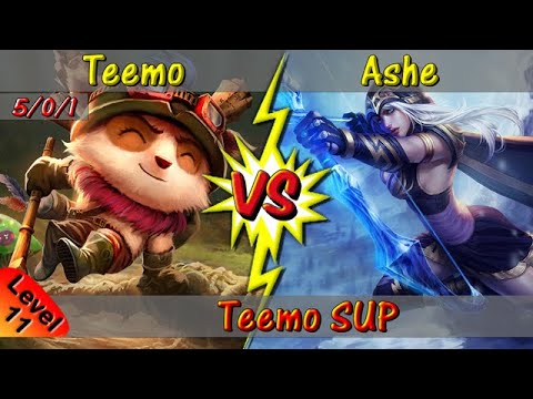 Teemo vs Ashe Support