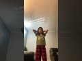Changed into my pajamas