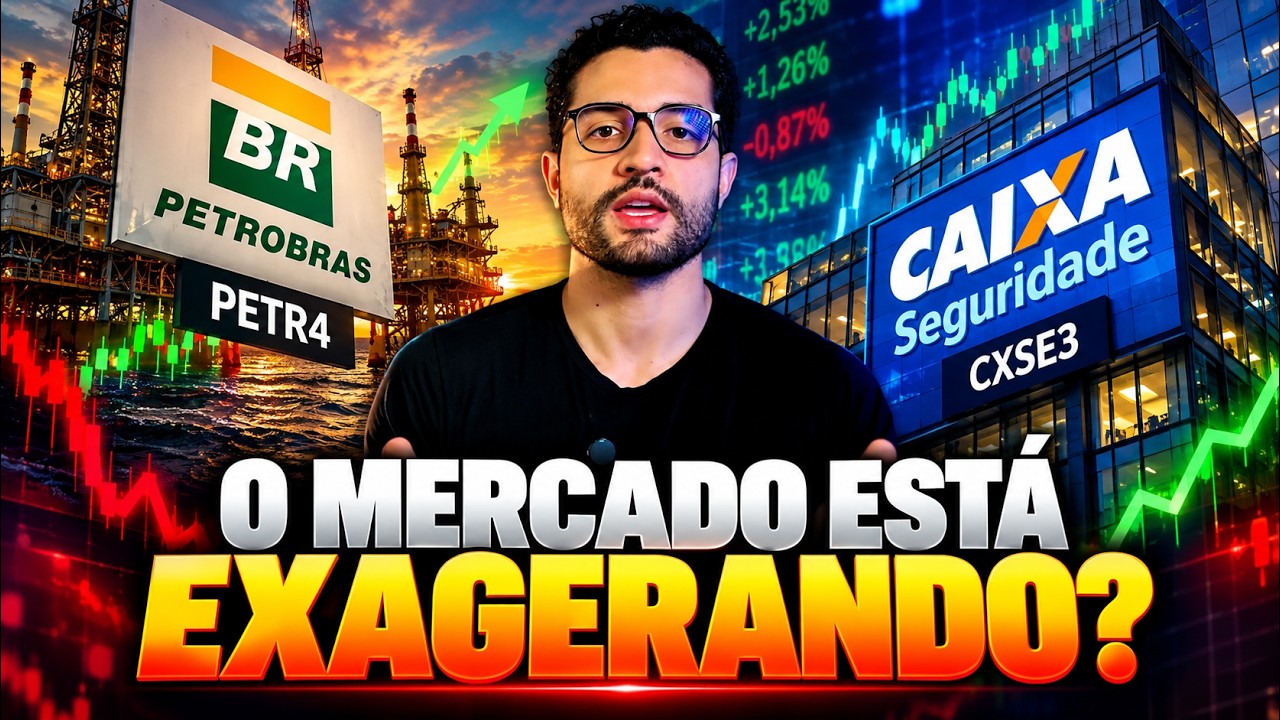 VOU APORTAR EM CAIXA SEGURIDADE E PETROBRAS NESSES PREÇOS? BOA NOTÍCIA PARA OS INVESTIDORES DE FIQE3