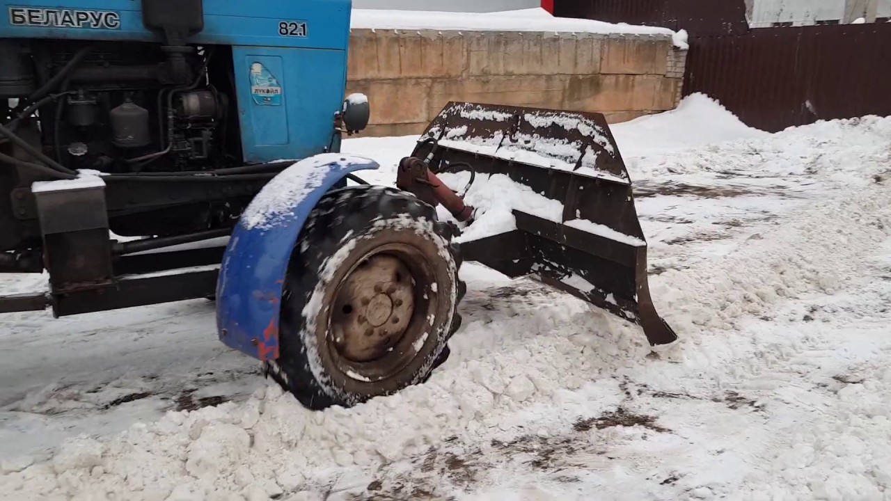 плуг ПЛ 1 в работе с навеской НЗ 80