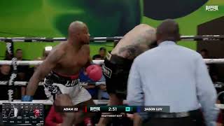 Adam 22 Gets KNOCKED OUT By Jason Luv 1st Round!