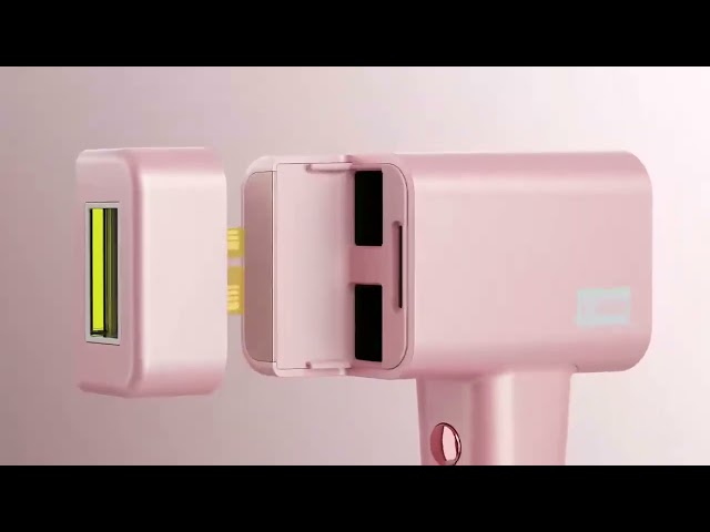 جهاز ليزر T16 الأسطورة لإزالة الشعر 4 عدسات مع تبر...