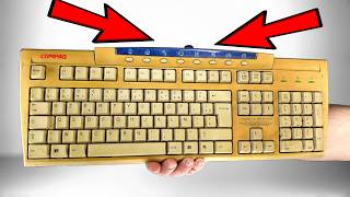 ASMR - Deep Cleaning Disgusting Keyboard Restoration - No Talking!