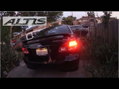 Installing Altis LED tail lights on my Corolla XRS (05-06)