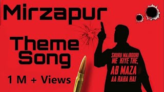 Mirzapur Theme Song  Mirzapur 2  Extended  BGM  Ri