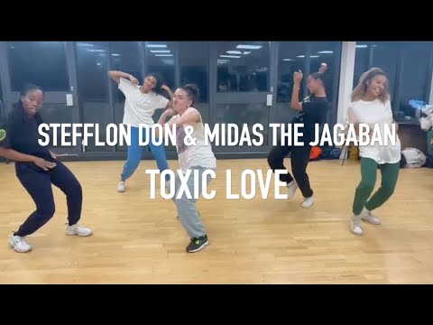 Stefflon Don ft. Midas the Jagaban - Toxic Love | Beginners Class with Leah Ryan Knight