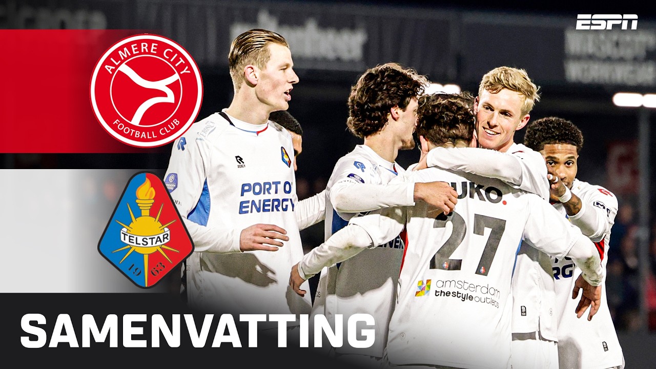 Almere City vs SC Telstar Highlights
