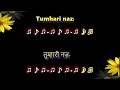 Tumhari Nazar Kyun Khafa Ho Gayi Karaoke With Female Voice