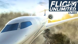 FLIGHT UNLIMITED 2K18: Brennende Triebwerke im neuen Flug-Simulator!