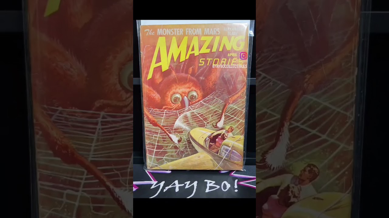 1948 Pulp Science Fiction AMAZING STORIES #magazine #comics #golden #age #scifi