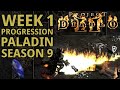 Season 9 Week 1 -  DCLONE DONE? Holy Bolt & FoH Paladin progression update in Project Diablo 2 (PD2)