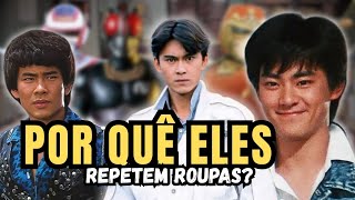 POR QUÊ OS PERSONAGENS DAS SÉRIES DE TOKUSATSUS REPETEM AS MESMAS ROUPAS?  @TokuSatoOficial 