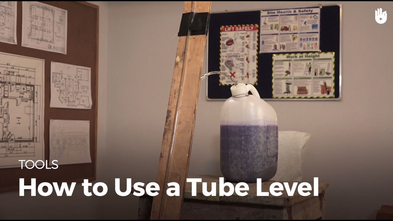 How to Use a Tube Level How to Be a Mason Sikana