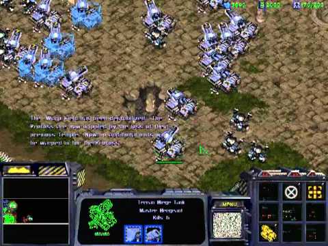 Starcraft Original Enslavers Mission 3a - Assault on Aiur (2/3)