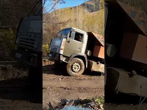 КАМАЗ САМОСВАЛ – мощная машина #камазсамосвал #kamaz  #kamaztruck #rek #kamazevro #камазевро