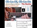 Ob-La-Di, Ob-La-Da - The Beatles guitar chords w/ lyrics & strumming tutorial